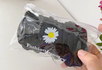 Multicolor Padded Hair Tie Set