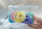 Multicolor Padded Hair Tie Set