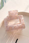 Marble Effect Multicolor Claw Clip