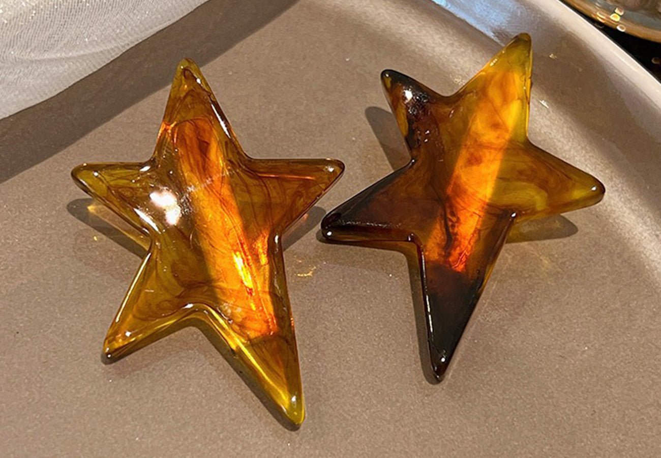 Irregular Star Hair Clip Set