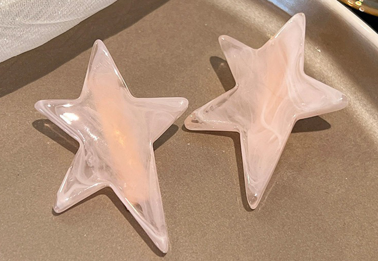 Irregular Star Hair Clip Set