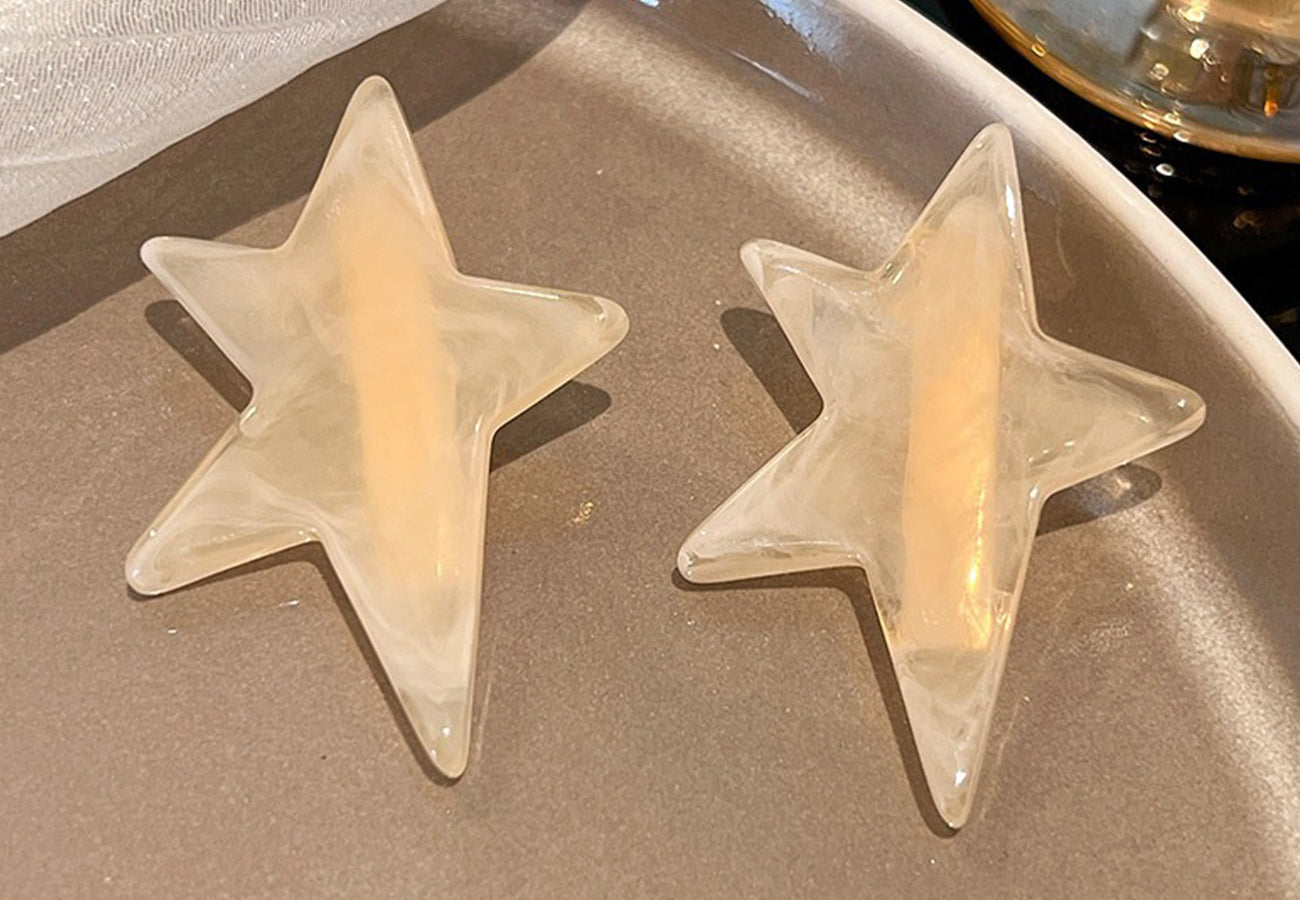 Irregular Star Hair Clip Set