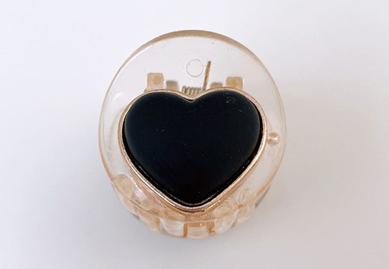 Gold Outline Transparent Hair Clip