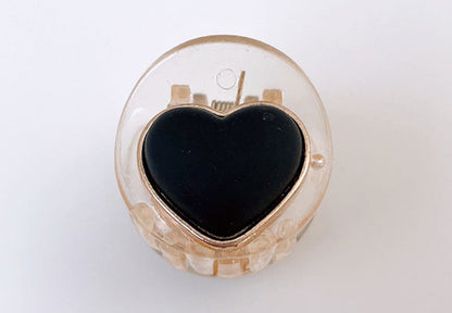 Gold Outline Transparent Hair Clip