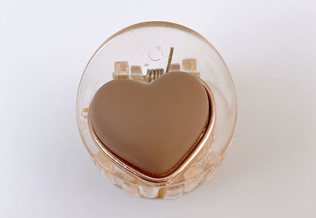 Gold Outline Transparent Hair Clip