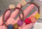 Multicolor Cube Hair Tie
