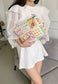 Multicolor Printed Quilt Pouch