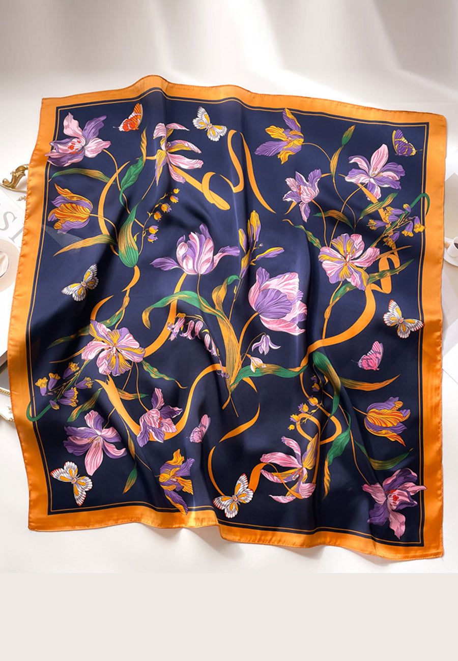 Multicolor Floral Print Bandana