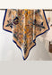 Multicolor Floral Pattern Scarf