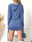 Adjustable Hoodie Lounge Dress
