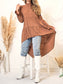 High-Low Ruffle Tiered Long Sleeve