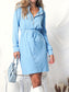Quarter Zip Long Sleeve Hoodie Dress