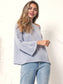 Long Bell Sleeve Knit Sweater