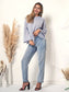 Long Bell Sleeve Knit Sweater
