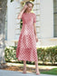 Tie Back Polka Dot Dress