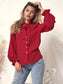 Swiss Dot Pussy Bow Blouse