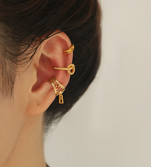 Assorted Gold Ear Cuff Variety