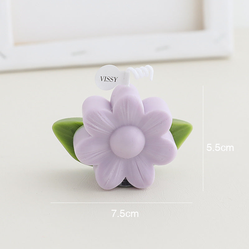 Flower Shaped Pastel Candle