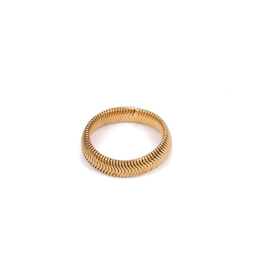 Nest & Snake Bone Gold Ring Variety