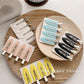 4pcs Solid Colored Wave Setting Clips