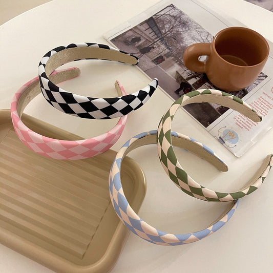 Checkered Diamonds Headband