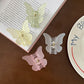 Mini Matte Pastel Butterfly Clip