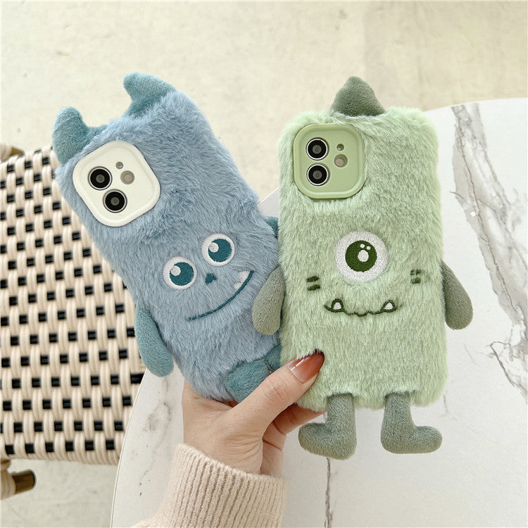 Soft Fluffy Monster Phone Case