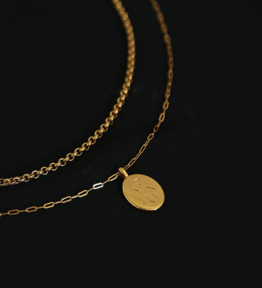 Simple Gold Chain Necklace Variety