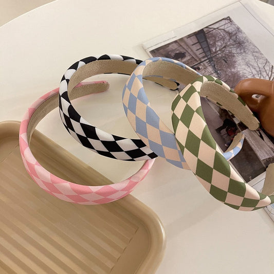 Checkered Diamonds Headband