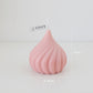 Twisting Drop Pastel Candle