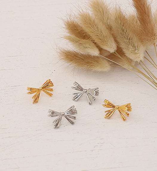 Bow Shape Ear Studs