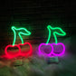 Cherry Neon Light Sign