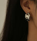 Curved Chain Earrings