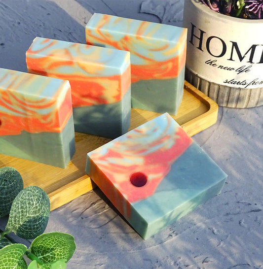 Seaside Sun & Moon Cold Process Handmade Soap