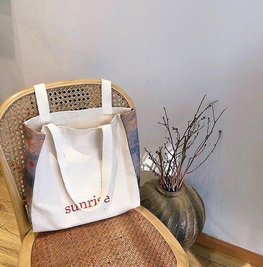 Canvas Art Print Design Tote Bag