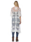 Embroidered Floral Butterfly Kimono Cover Up Cardigan